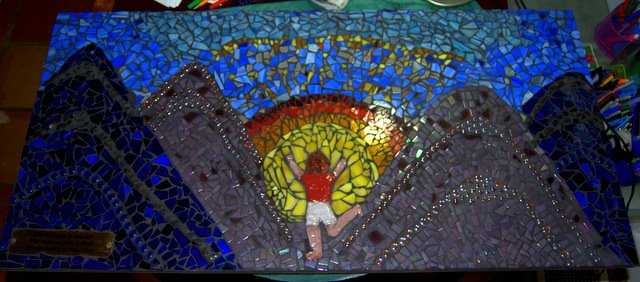 Tribute Mosaic to Jennie Lewis