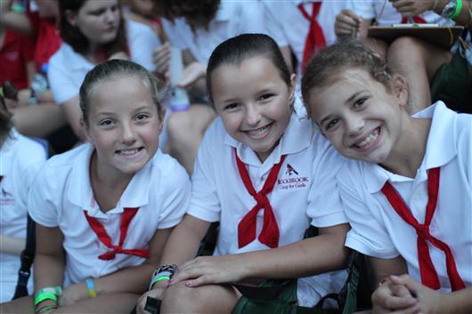 modern camp girls in ties