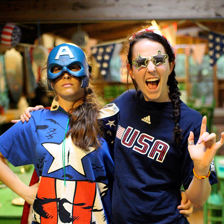 Captain America girls