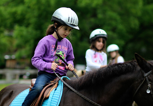 Horseback Riding Child