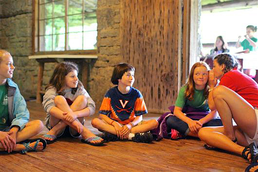 Camper Games in Lodge