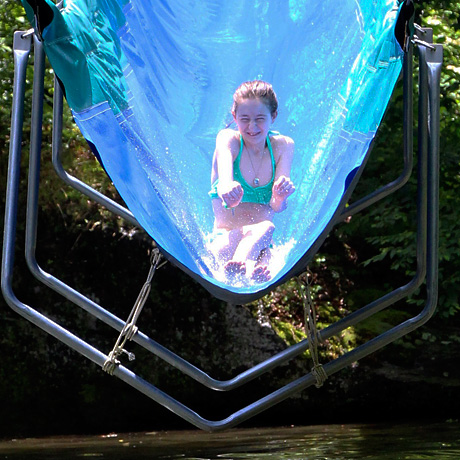 Camp Water Slide girl