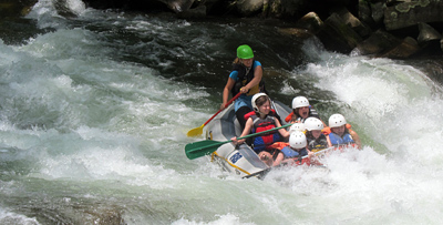 Kids Whitewater Rafting