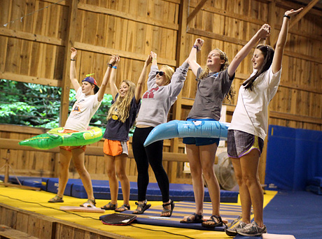 Camp Counselor Skit with costumes