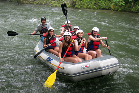 Whitewater Rafting Team