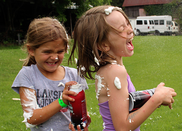 Shaving Cream Squirt