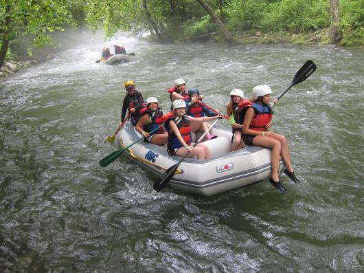 Rafters in the Mist