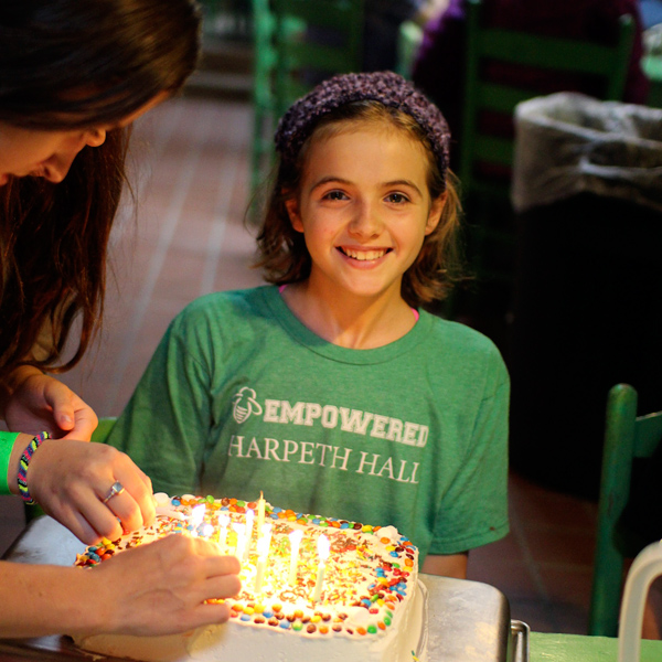 Birthday Cake at Camp