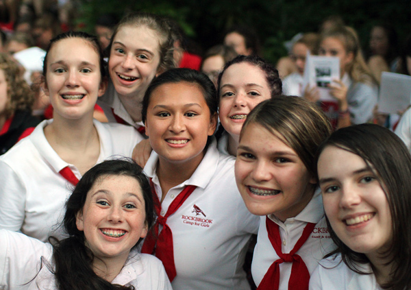 Camp Uniform Kids Smiling