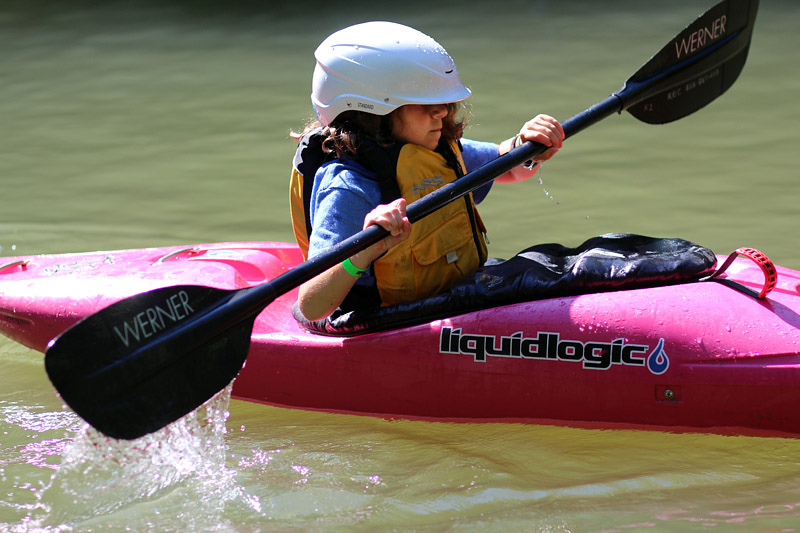 Kayaker Camp Kid