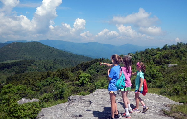 Mountain Top Camp Hikers