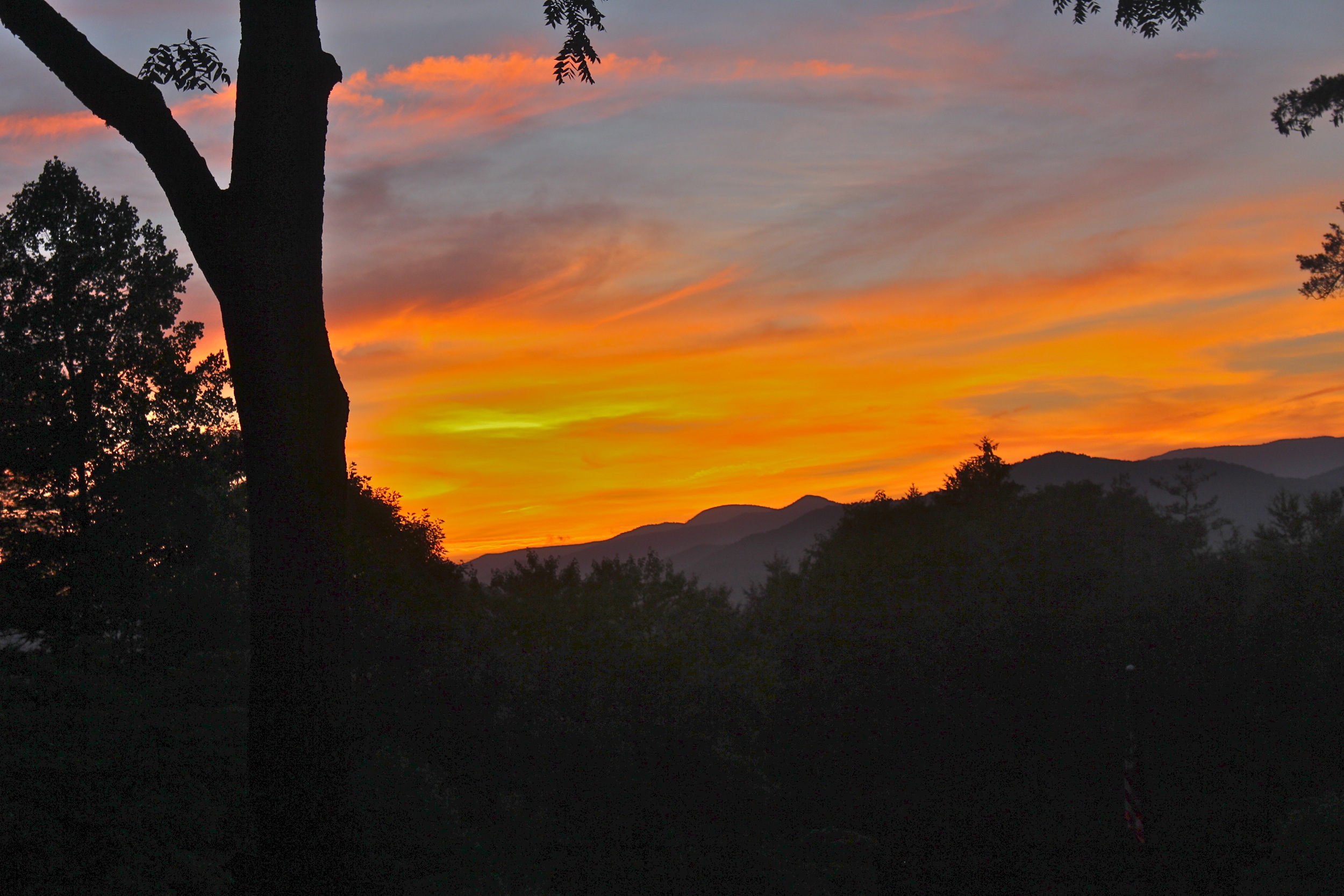 Twilight Over the Mountains