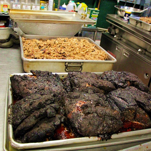 Barbecue pork at Camp