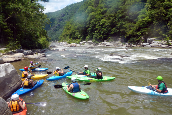 Camp Nolichucky Kayaking