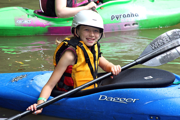 Cool Kayak Kid