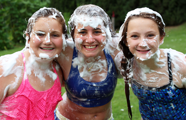 Shaving Creamed Friends