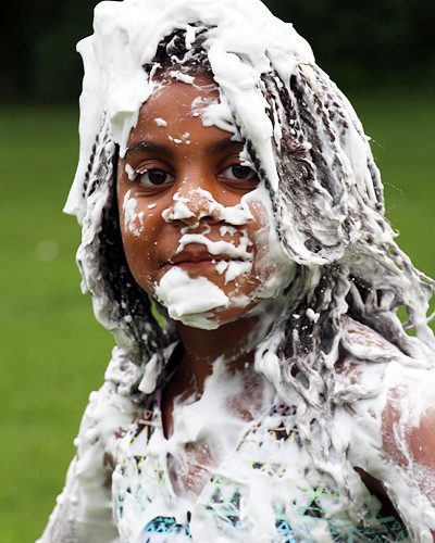 Shaving Creamed Kid