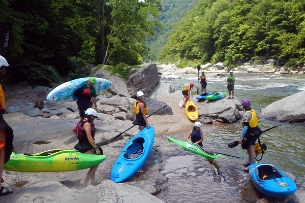 Nolichuck Whitewater Kayaking Kids