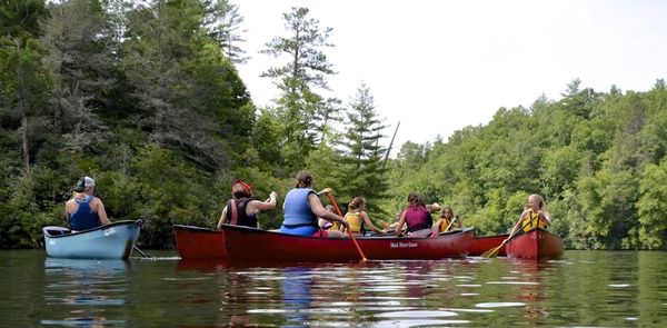 Outdoor Lake Canoeing