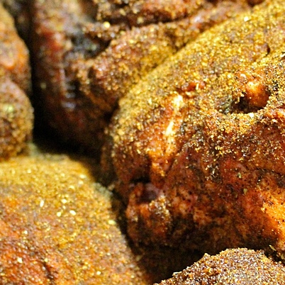 Dry Spice Rubbed Pork