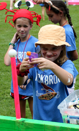 Camp Water Pistol Game