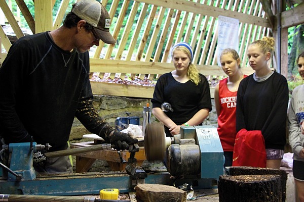 Camp Wood Turning Demo