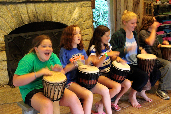 Camp Drumming Circle