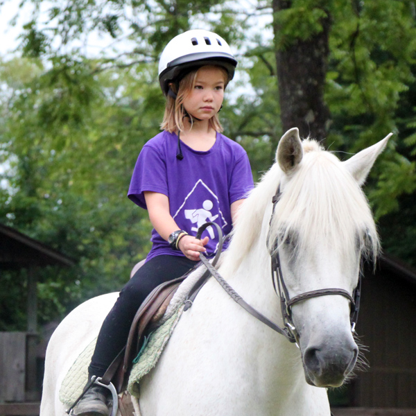 Horsback Riding Child