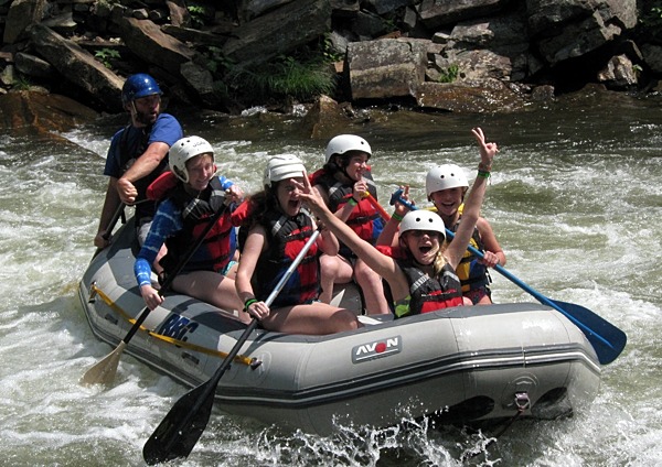 Camp Girls Nantahala Celebration