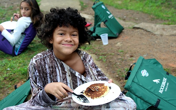 Morning Outdoor Pancake Picnic