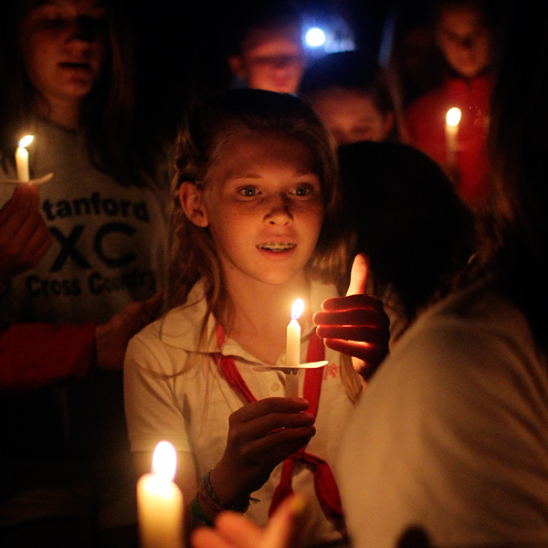 Camp Spirit Candle Girl