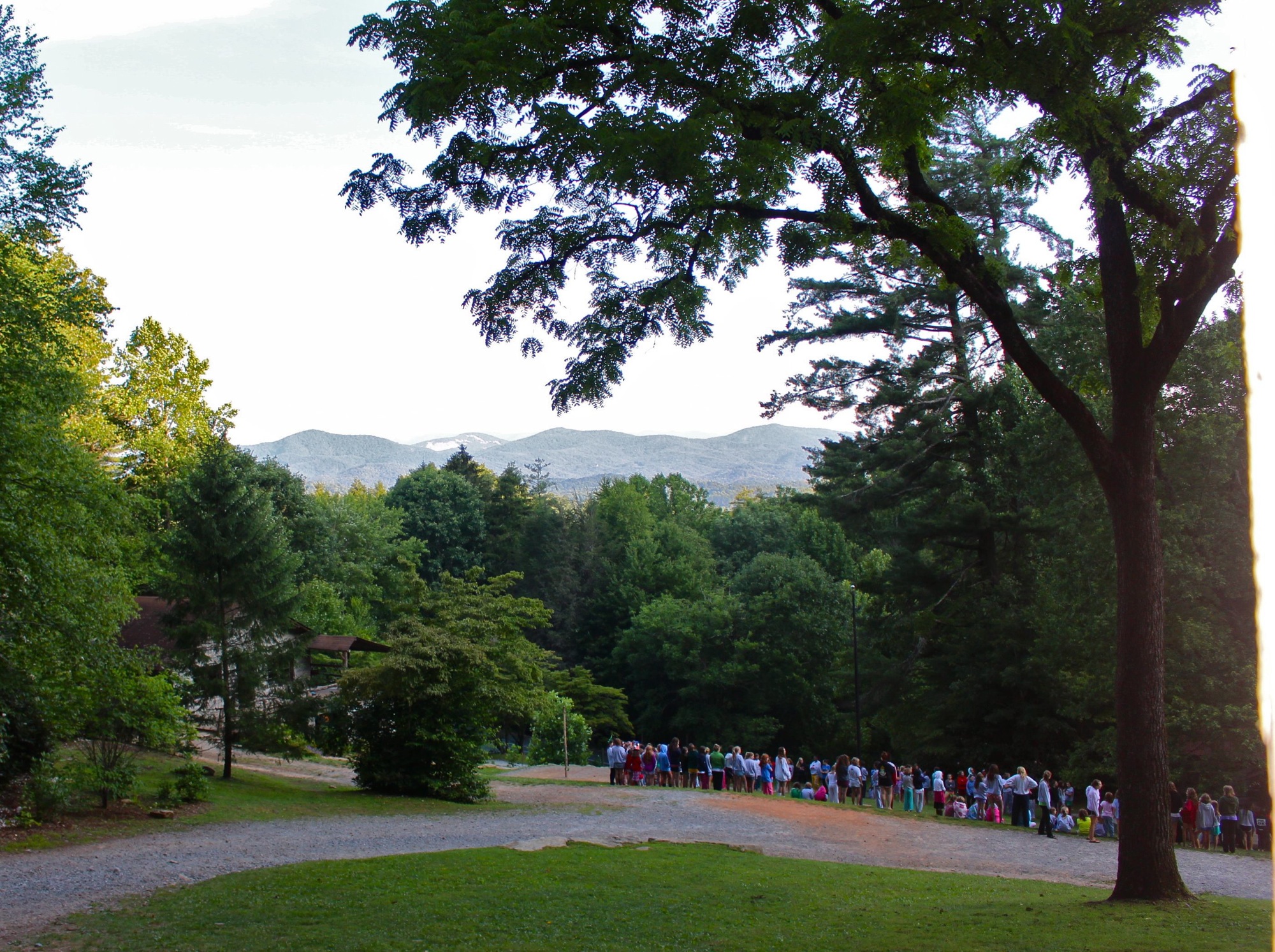 North Carolina camp view