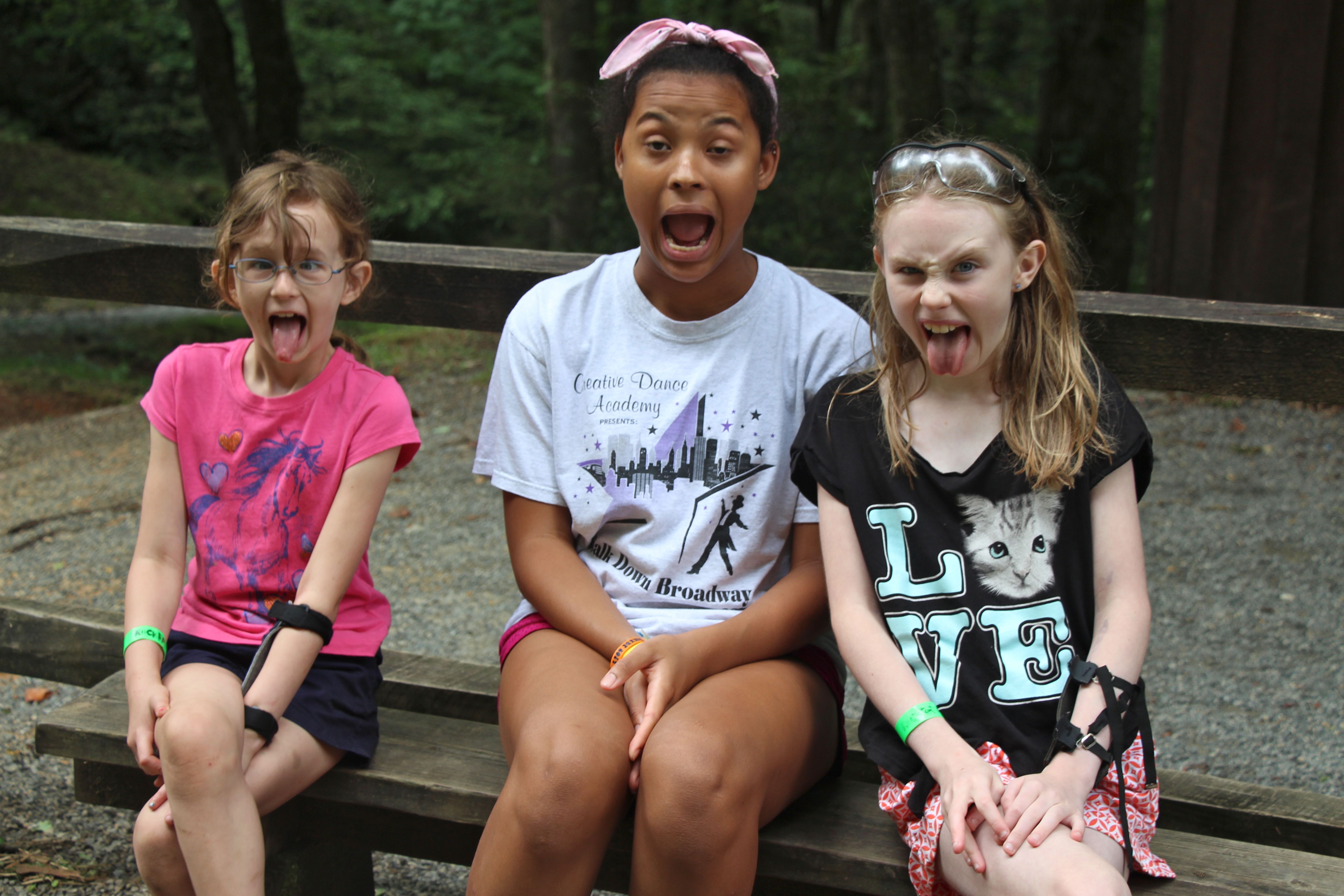 funny camp girls