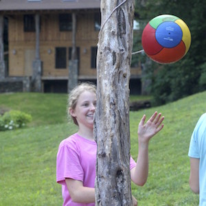 Girl Smiling teatherball