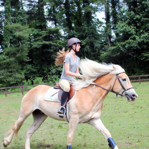 camp horseback riding