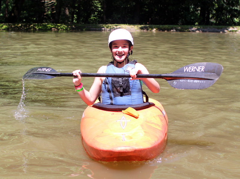 Kayaker Kid Camp