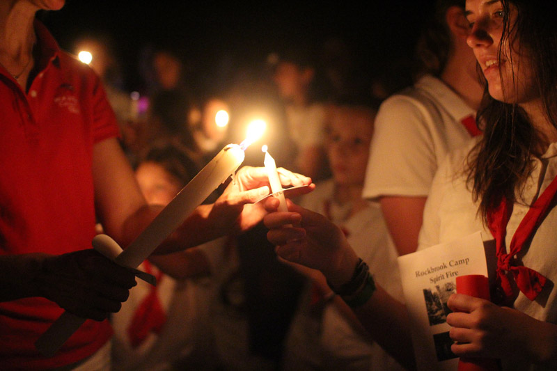 Spirit Fire Candle Lighting