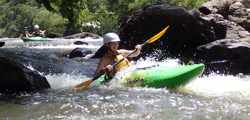 Brave Camp Kayaker