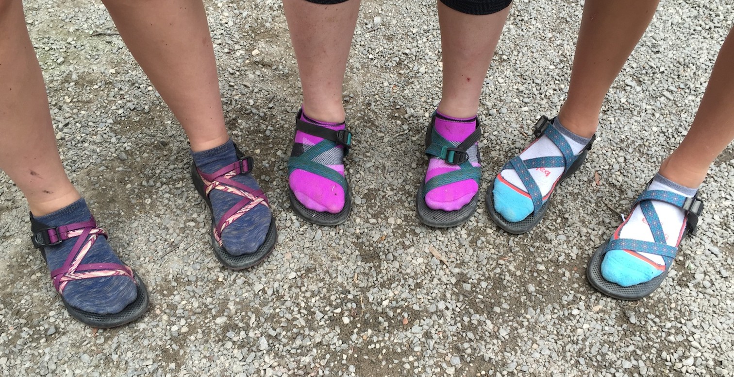Chacos and Socks