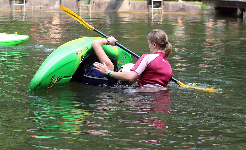 Kayak Camp Roll Clinic
