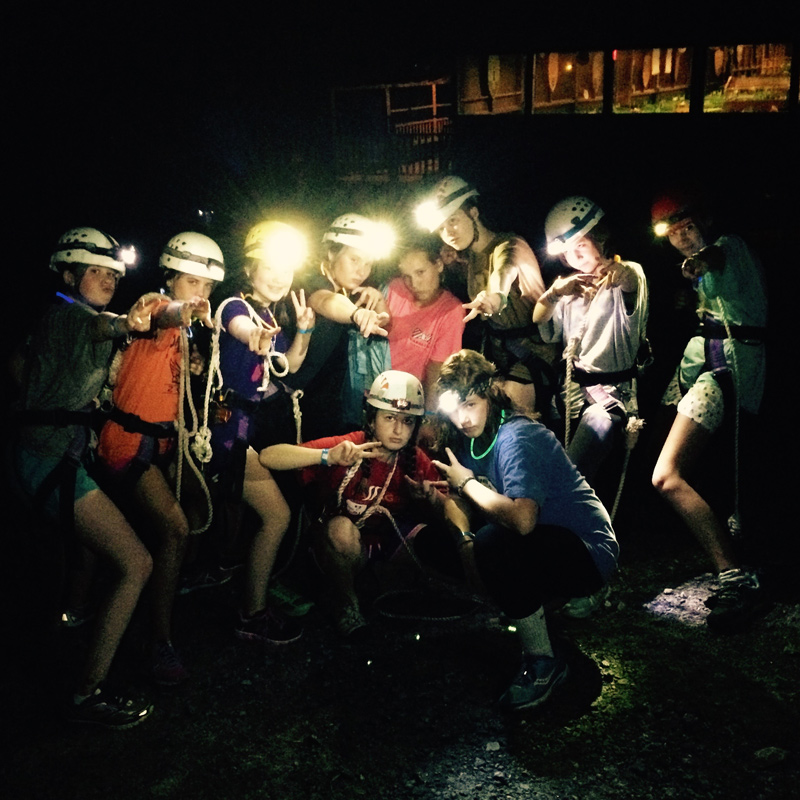 Night Zip Line Kids