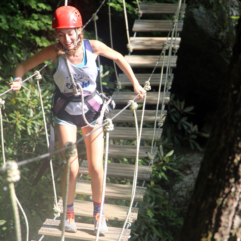 Zip Canopy Course Bridge