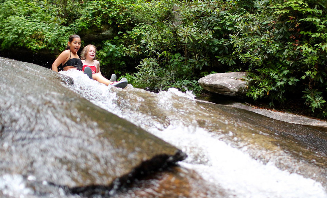 North Carolina Sliding Rock