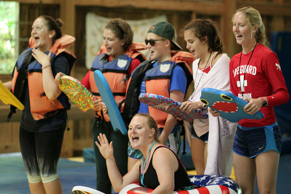 Camp lifeguard Skit