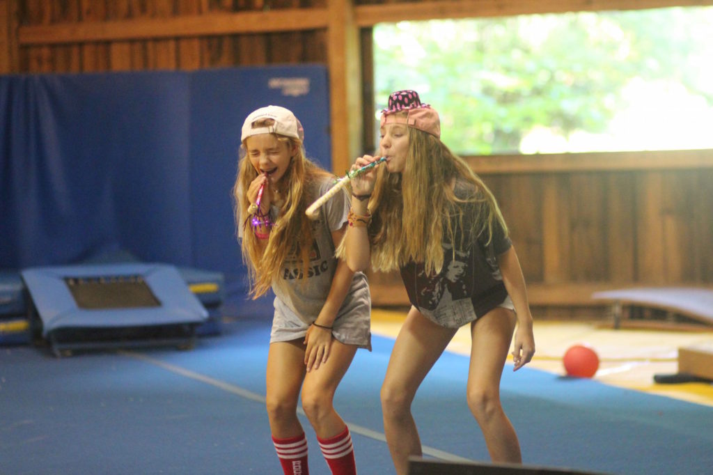 camp girls musical skit
