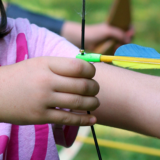 archery hands