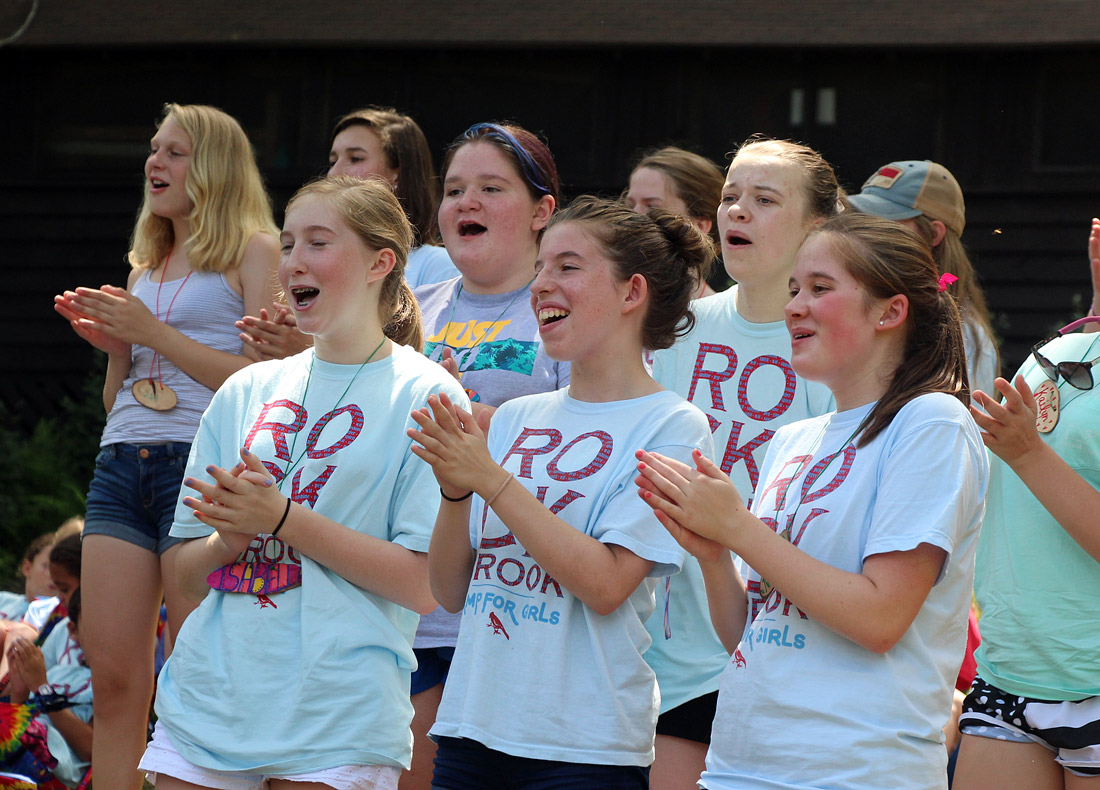 camp girls signing