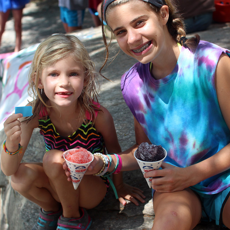 Snow cone girls