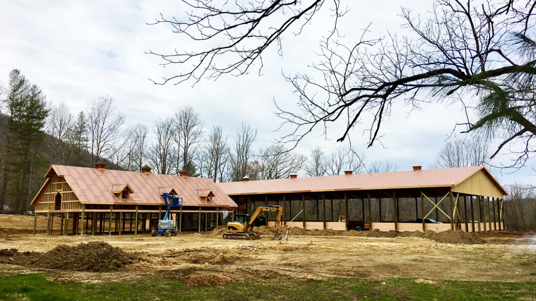 Covered Horse Arena and Barn