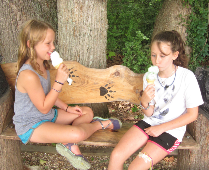 summer ice cream cones